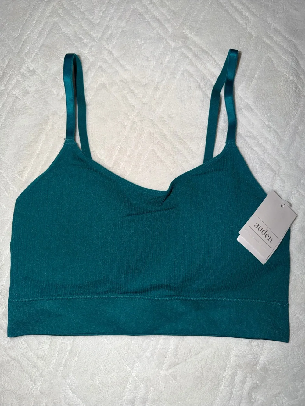 Auden Teal Seamless Lounge Bralette